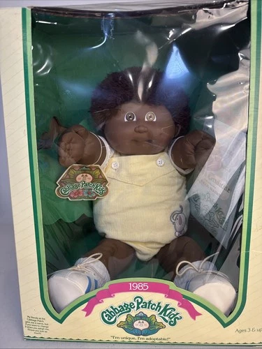 1985 Cabbage Patch Kids African-American Boy Name Is Willis Maury New In Box ￼