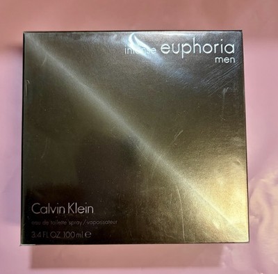 Calvin Klein Euphoria Intense EDT  3.4 Oz men s