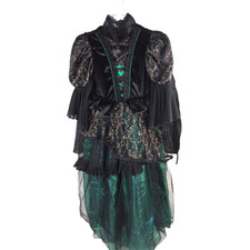 Rubies Girls Small Wicked Witch of the West Dress Wizard of Oz 85th Anniversary