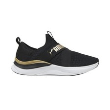 PUMA Softride Harmony Slip On Womens Black Sneakers Casual Shoes 37960601
