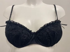 VIPA Black Padded Push Up Bra Underwired Multiway with Removable Pads Pretty