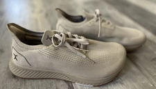 Flux Mens Adapt Runner Sand  Gum Running Athletic Barefoot Knit Shoes M10. 5 W12