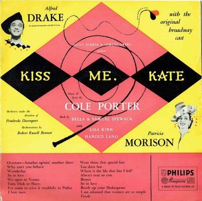 Cole Porter , Saint Subber And Lemuel Ayers Present Alfred Drake