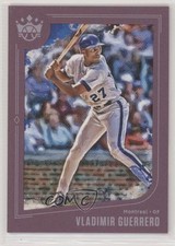 2019 Panini Diamond Kings Image Variation Plum Framed Vladimir Guerrero HOF 7qg