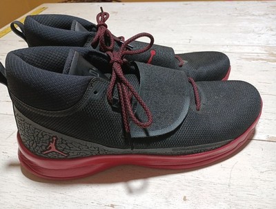 Jordan Superfly 5PO Size US 14 Black And Red