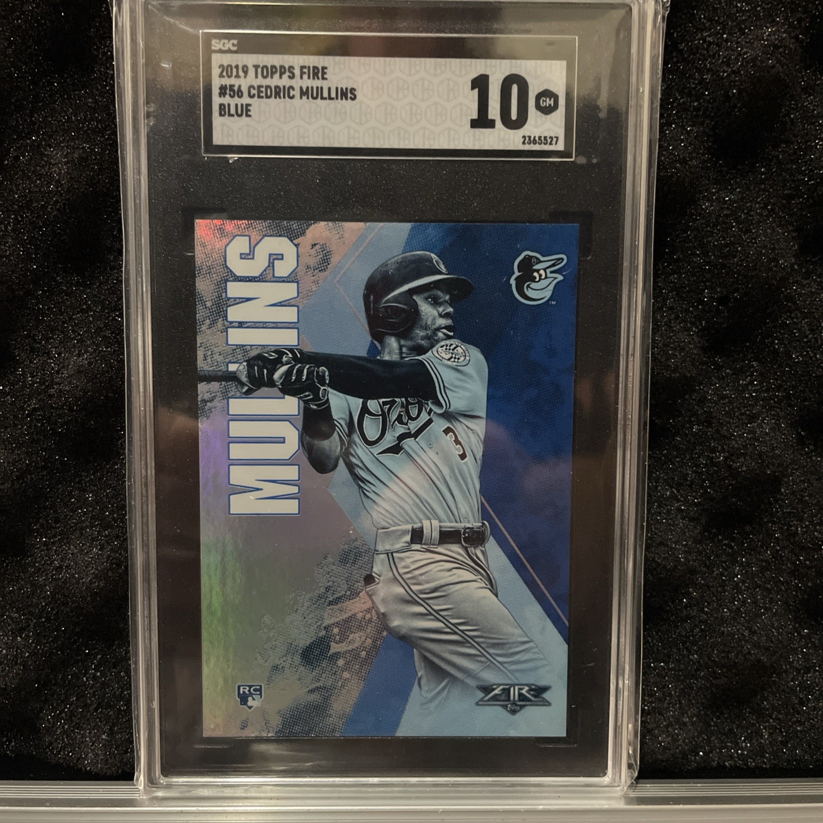 2019 Topps Fire - Cedric Mullins #56 (RC)