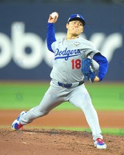 8x10 Photo YOSHINOBU YAMAMOTO Los Angeles Dodgers 2025 World Series MVP Champs