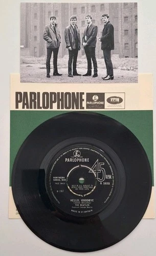 The Beatles "Hello Goodbye "1967 Parlophone Records Original UK 7"Single 45rpm
