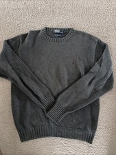 Polo Ralph Lauren Men's Cotton Crewneck Sweater - Size Medium