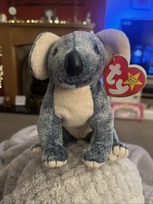 BNWT Retired Ty Beanie Baby Plush Eucalyptus the Koala Tagged Retired NEW