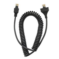 Black 8 Pin Microphone Cable Cord For KMC-30 KMC-32 KMC-35 KMC-28 KMC-27 Radio