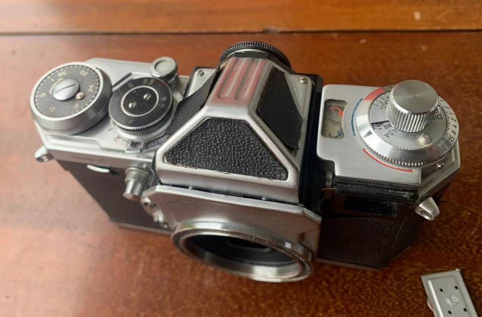 Edixa Mod. C Edixa-Mat Reflex SLR Wirgin 35mm SLR analog Body (M42) - Bild 2 von 4