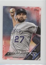 2016 Topps Mini Online Exclusive Pink 5/5 Tyler Chatwood #674 0gr