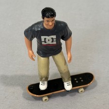 DC Shoes Rob Dyrdek Action Figure Skateboarder Black Tan 2000s Collectible