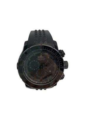 [B1S] Edox Chronoffshore 1 Quartz Black Dial Rubber 10221 37N3 NIGD3 [z4n]