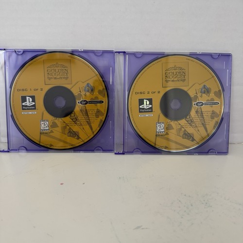 Golden Nugget Playstation PS1 solo disco - testato - Foto 1 di 6