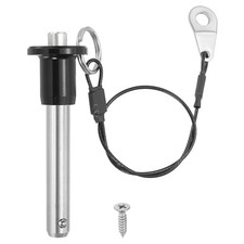 5/16"(8mm)x1.6"(40mm) 304 Stainless Steel Quick Release Pin Ball Locking Pin