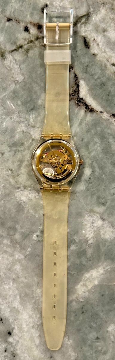 Swatch # 1 Club Special - Golden Jelly - GZ115 – 1990 - Gent | eBay