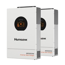 2Pack 16KW 48V Solar Hybrid Inverter 120/240V Split-Phase Dual MPPT Solar Kit