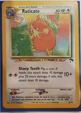 Raticate 6/18 southern islands  on eBay