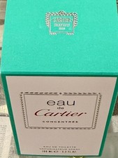 Eau De Cartier CONCENTREE 3.3oz 100ml EDT Spray Unisex Rare - NEW WITH BOX