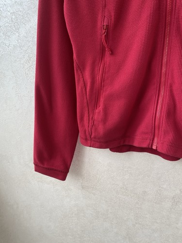 Arc’teryx Delta LT Jacket Womens Sz M Pink Polartec Fleece Full Zip Waffle Knit - Picture 7 of 16