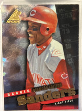 1998 Pinnacle Inside Diamond Edition #94 Reggie Sanders Reds 1:67