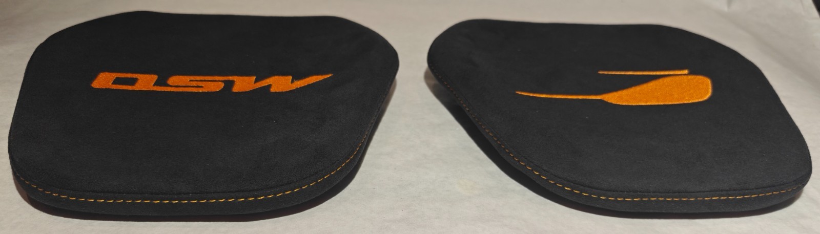 McLaren Senna Seat Headrest Pads, Custom MSO stitching