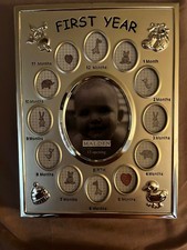 First Year Photo Frame multiple slots for pictures