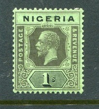 Nigeria #29 George V 1 Sh. [Mint Hinged]