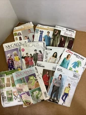 Lot of 11 Sewing Patterns-Simplicity-McCall's-Butterick-See & Sew