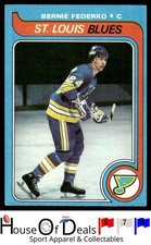 1979-80 Topps #215 Bernie Federko St. Louis Blues NHL Hockey Card