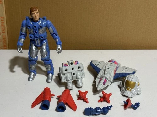 Kenner Centurions: Ace McCloud with Orbital Interceptor Complete!! Tight Joints!