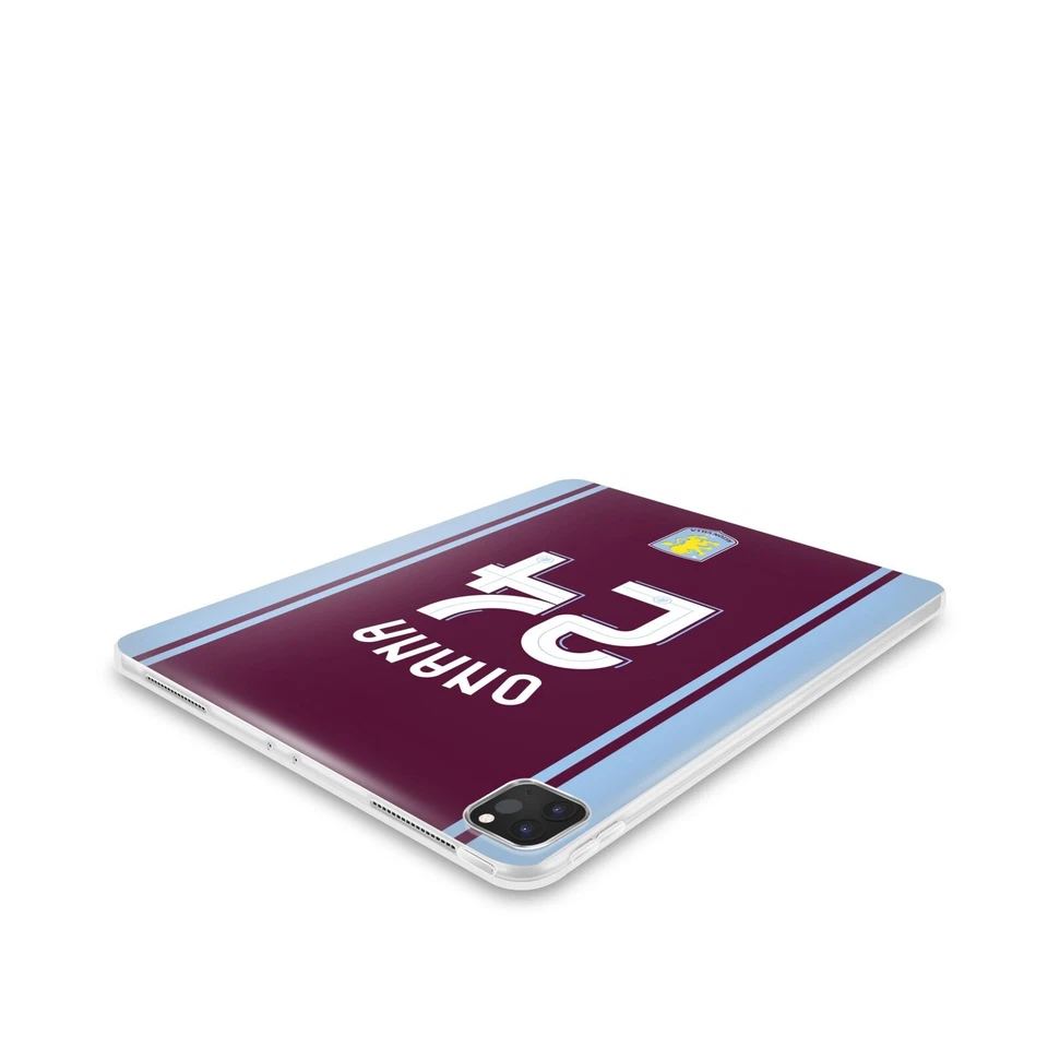 ASTON VILLA FOOTBALL CLUB 2024/25 CREST PLAYER KIT GEL CASE APPLE SAMSUNG KINDLE - Image 2 of 4