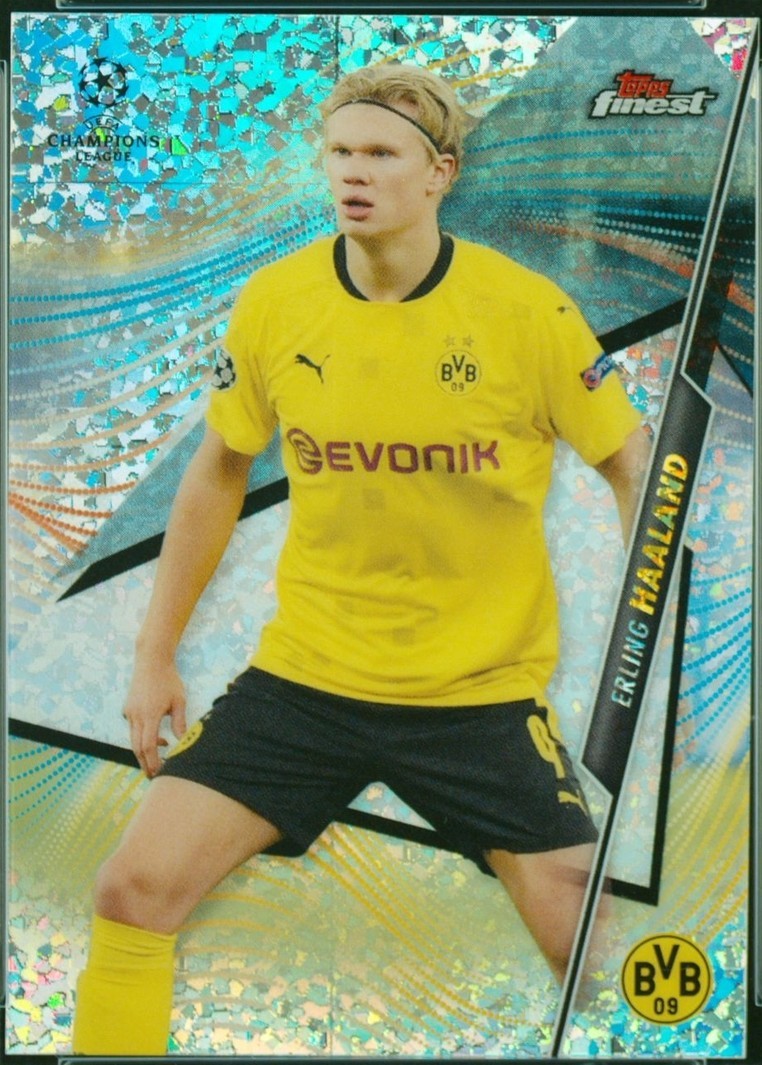 2019-20 Topps Finest UEFA Champions League - Erling Haaland #PF