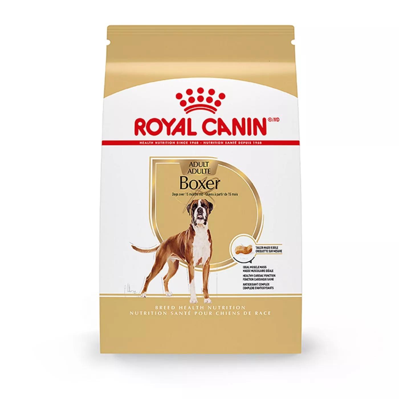 Royal Canin Breed Health Nutrition Boxer Breed Specific Adult Dog Dry Food, 17Lb