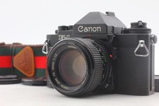 Mint Canon New F-1 Eye Level Finder Film Camera w/ 50mm F1.2 Lens From JAPAN