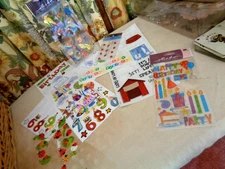 Lot of  Misc Craft Stickers