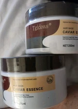 2 Tgideas Collagen Hair Mask,Caviar Essence Deep Conditioning Treatment