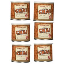 Lot Of 6 Trader Joe's Spicy Chai Tea Latte Mix