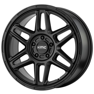 #ad #ad KMC KM716 Nomad 18x8 5x4.5quot; 38mm Satin Black Wheel Rim 18quot; Inch $332.00