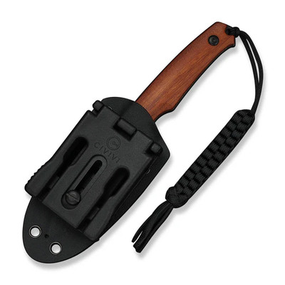 Civivi Knives Altus Fixed Blade C20076B-3 Guibourtia Wood 14C28N Knife