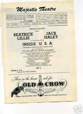 Old Crow Whiskey 1949 Original Vintage Ad - Picture 1 of 1