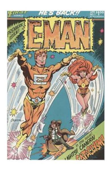 FIRST COMICS E-MAN #1 