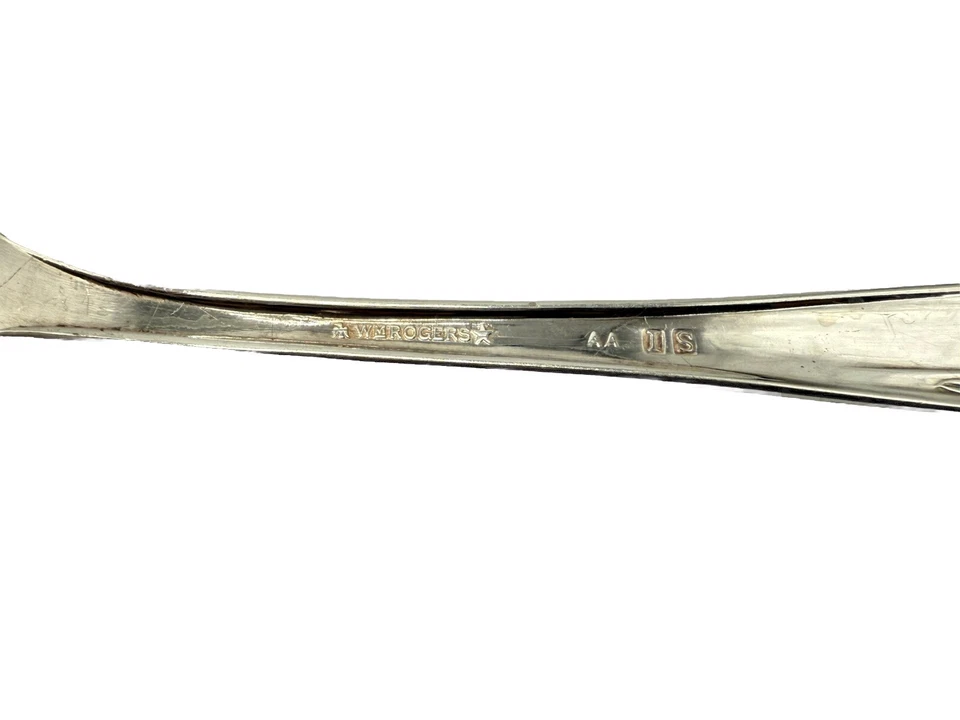 International Silver Starlight Silverplate Serving Spoon 9" WM Rogers AA IS - Image 4 of 4