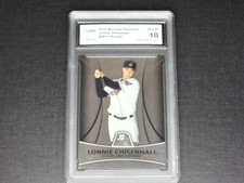 LONNIE CHISENHALL 2010 BOWMAN PLATINUM RC #PP11 GMA 10 GEM MINT PROSPECT !!!!!!!