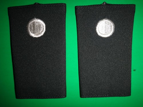 Par de charreteras pequeñas US Jr ROTC Cadete 2do rango TENIENTE - Imagen 1 de 4