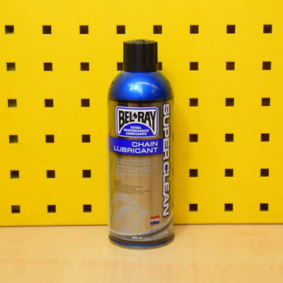(37,38 /L) 400ml Bel-Ray Super Clean Chain Lube Kettenspray Lubricant Kettenfett