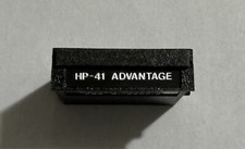Advantage Pac Module for HP 41C/CV/CX Calculators