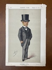 Vanity Fair Original Print Statesman No.78 - The Hon. Gerard James Noel, M.P.